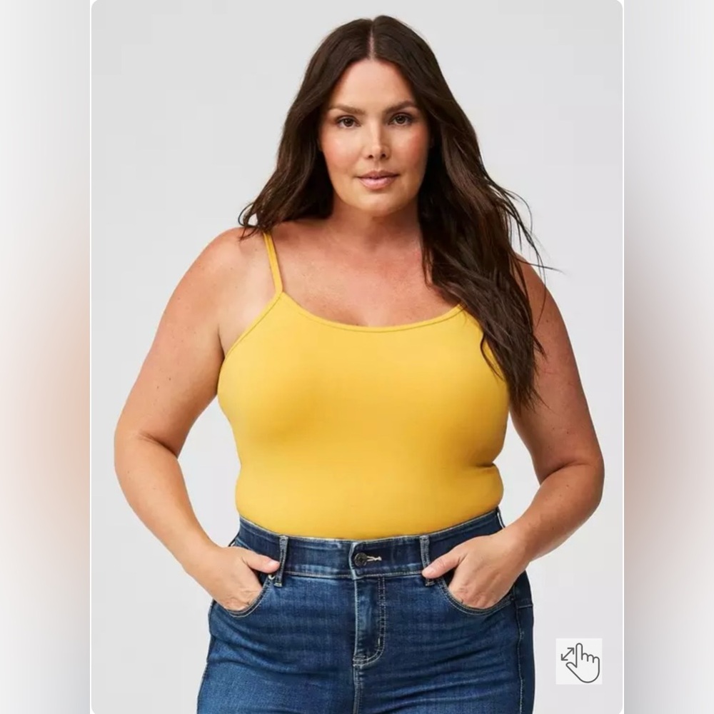 Torrid Yellow Foxy Cami